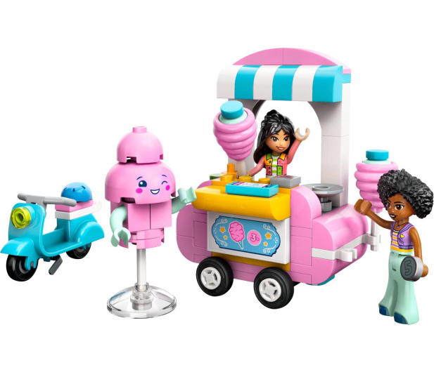 LEGO Friends 42643 Stoisko z watą cukrową i skuter - 1284264 - zdjęcie 4